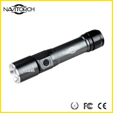 Aluminum Alloy Delicate Zoomable 260m Emergency LED Flashlight (NK-1681)